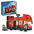 Lego Autobus Turistico Rosso A Due Piani City