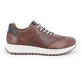 sneakers da uomo marrone con lacci taglia 39