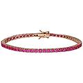 bracciale tennis silver rainbow argento rosa cubic zirconia collezione silver rainbow rosa