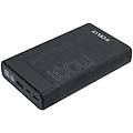 pbpd100w20000bk batteria portatile 20000 mah nero