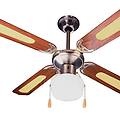 ventilatore da soffitto marinella marrone d. 107 cm