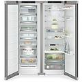 frigoriferi side by side xrfsf 5225-20 steelfinish / silver
