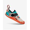 scarpette da arrampicata gripit bianco arancione turchese bambini 28