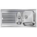 011265dcssp lavello ix zenith plus 3'' 100x50 2 vasche a destra