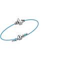 bracciale bambino gioiello bijou lettera l nan0009l