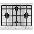 p260xgh piano cottura acciaio inossidabile da incasso 60 cm gas 4 fornello(i)