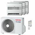 condizionatore console j2 trial split 9000+9000+12000 btu inverter a+++ unità esterna 5. 2 kw