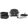 foodi grill & heiluftfritteuse ag301eu (schwarz 1. 750 watt korb 5 7 liter)