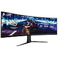 - monitor curvo gaming 49' led va rog strix xg49vq 3840 x 1080 dfhd tempo di risposta 4 ms
