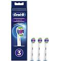 oral-b 3d white testine di ricambio con tecnologia cleanmaximiser confezione da 3 pezzi