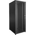 armadio rack per reti 19'' 42u 2002x800x1000 colore nero porta traforata serie eavi