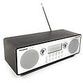 rf-d100bt radio digitale dab fm stile vintage sveglia bluetooth aux funzionamento a cavo &