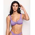 costume bralette con fiocco frizzy / glicine / xs/s glicine