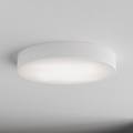 plafoniera cleo 500 bianca sensore ip54 ø 50 cm metallo