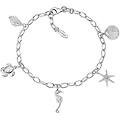 bracciale con charms pendenti donna argento 925 gioiello branmmab1