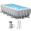 prisma frame 26788np piscina fuori terra + pompa filtro 45 w e scaletta