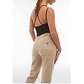 joggers in navetta con elastico in vita e sul fondo cobblestone donna extra large