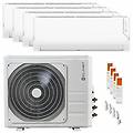 condizionatore cristallo 2 quadri split 9000+9000+9000+9000 btu inverter a++ wifi unità