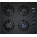 - eo6b6pb10 piano cottura nero incasso gas