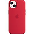 custodia magsafe in silicone per iphone 13 (product)red