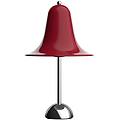 lampada da tavolo pantop rosso ciliegia altezza 23 cm metallo