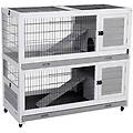 gabbia da interno per conigli l 116 x l 54 x h 107 cm
