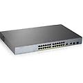 switch 24 porte gigabit poe budget 375w gs1350-26hp-eu0101f