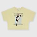 t-shirt in jersey da bambina beige taglia 6