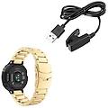 - kit bracciale in acciaio in acciaio inossidabile + strumento + caricabatterie usb per garmin
