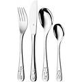 wmf 1280026040 set di posate 4 pz acciaio inox