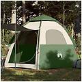 - tenda da campeggio cabina 4 persone verde a rilascio rapido
