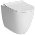 wc sento filo muro a terra rimless bianco opaco cod. 7985b001-0075
