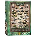 - puzzle history of tanks (1000 pezzi) multicolore (6000-0381)