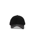 cappello con visiera nero