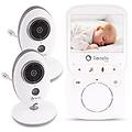 care babyline 5. 1 baby monitor neonati con due telecamera e schermo 2 4 pollici lcd video e audio