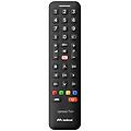 telecomando control tv+ universale infrarossi nero