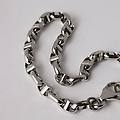 bracciale catena l'homme or oro bianco collezione l'homme or oro bianco