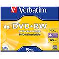 dvd+rw 4x 4 7gb advanced serl pack 5 uds jcase