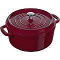 la cocotte cocotte rotonda 24 cm bordeaux