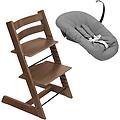 tripp trapp con newborn set warm brown