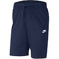 Nike Sportswear Club Fleece M Pantaloncini Uomo Blu Midnight Navy Bianco S