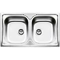 - lavello lyp862 2 vasche dimensioni 37 x 47 cm acciaio inox