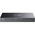 switch di rete gestito 10 porte gigabit ethernet 8 poe+ montaggio din rail