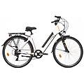 i-bike city easy vivaldi nero bianco alluminio 71 1 cm (28') 25 kg ioni di litio