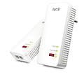 Avm Fritz Powerline 1240 Ax Bianco Rosso