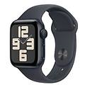 smartwatch ( oled ) watch se 2nd alluminio gps sport midnight 40 mm mxe73ql a
