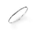 bracciale rigido donna argento 925 gioiello ti amo sc001-m