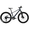 highfox shimano tourney 8v 24'' blu mtb semirigida per bambini