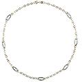 collana donna oro bianco giallo gl102010