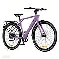 bicicletta elettrica amano s900 250w 36v 10ah 28 viola